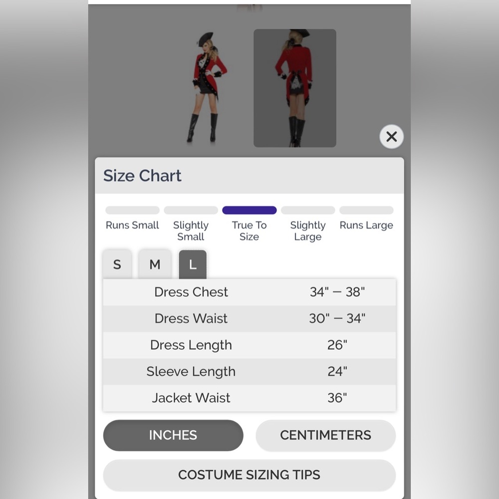Leg Avenue Women's Rebel Red Coat Costume Size L
Worn Once - Excellent Condition - Picture 5 of 5